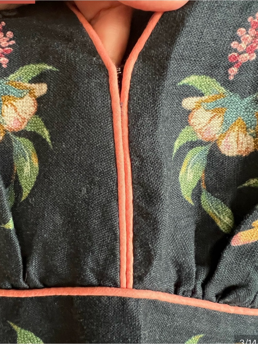 Farm Rio Maira Floral Midi Dress - S- EUC - Picture 4 of 13